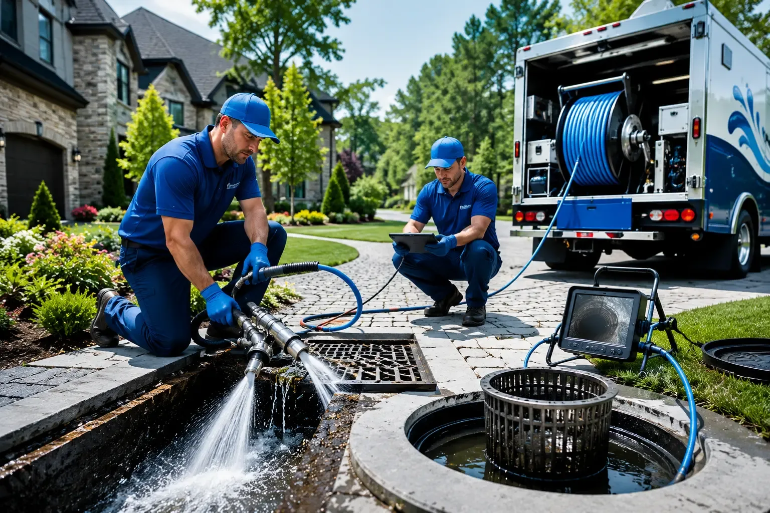 Local outdoor drain cleaning professionals in Birch Run, MI